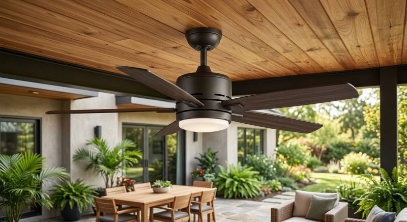 Patio Fan Installation in Overland Park, KS