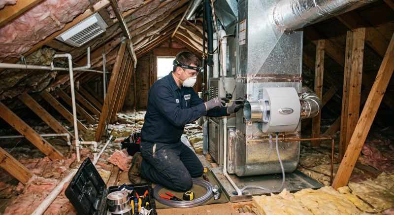 Attic Humidifier Installation in Annapolis, MD