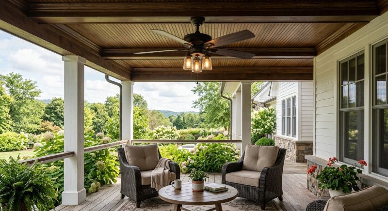 Exterior Fan Installation in Conroe, TX